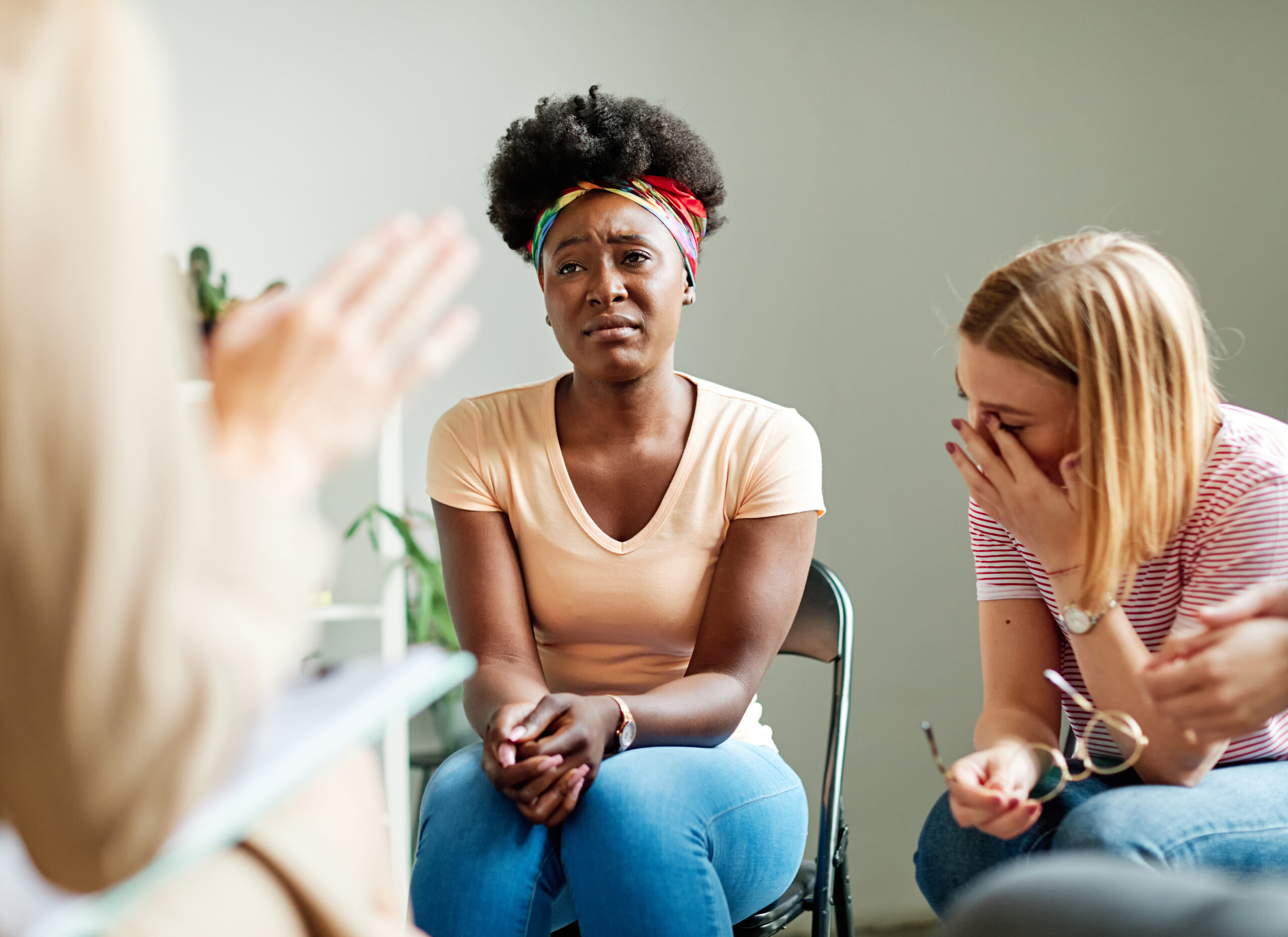 psychotherapy meeting woman support group mantherapy psychology patient psychologist sad emtion depression pain communication help circle sitting advice talking business lecture education people active education business 2025 08 24 15 16 55 utc scaled